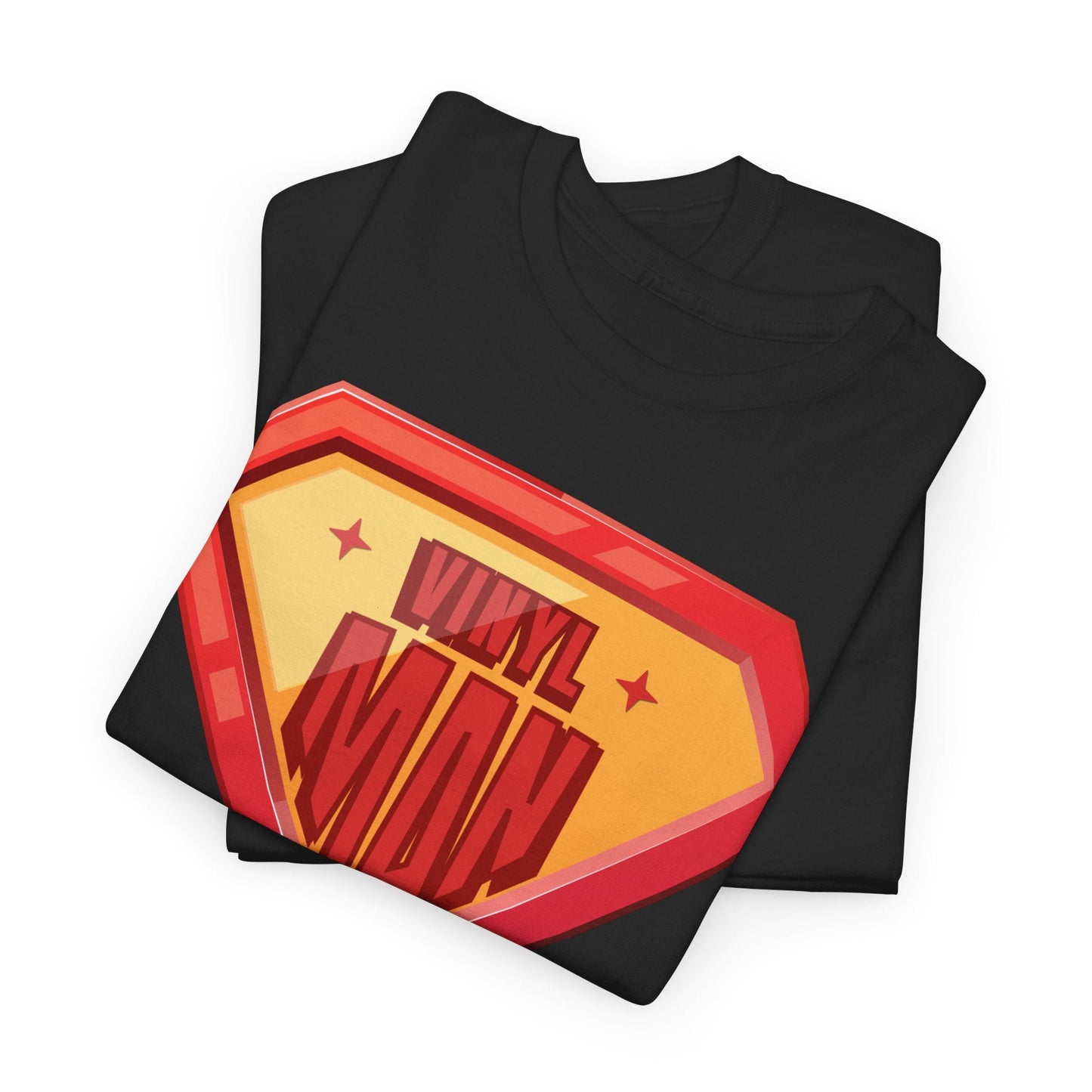 'Vinyl Man' Men's Superhero T-Shirt