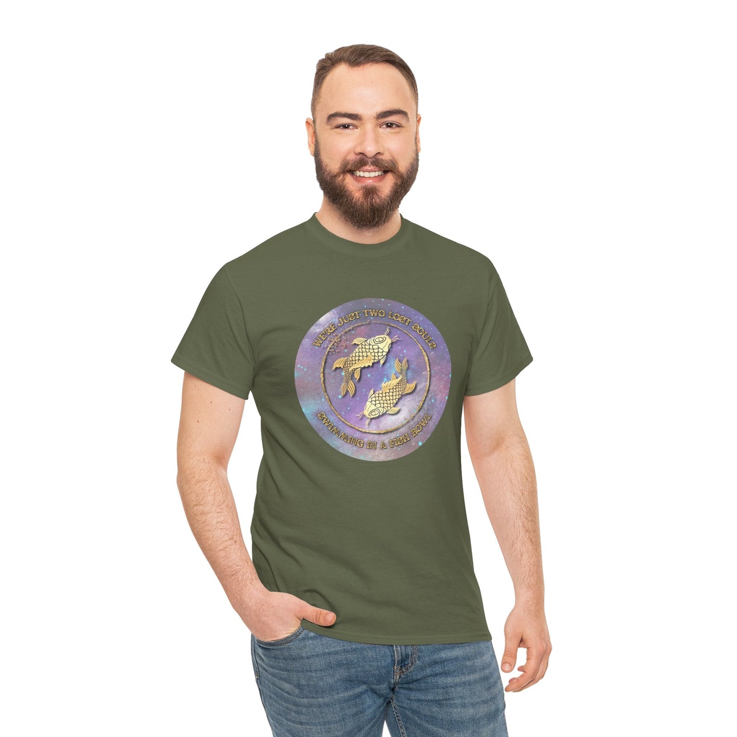 'Lost Souls' Celestial Fish Lyric T-Shirt