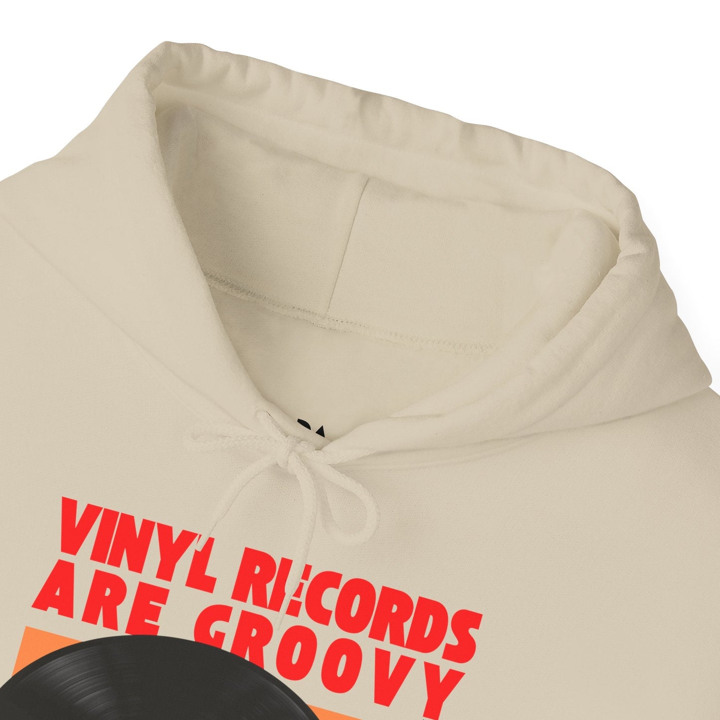 'Vinyl Records Are Groovy' Men's Hoodie