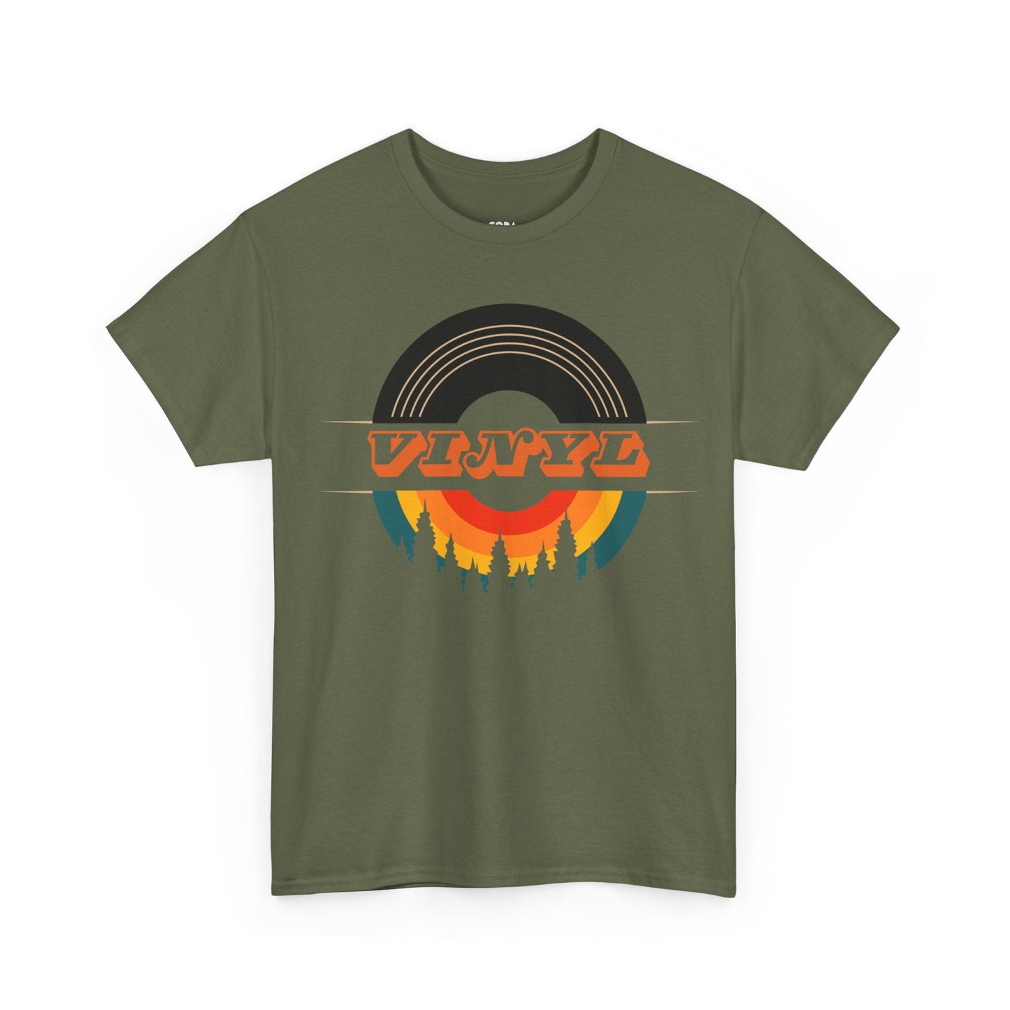 Vinyl Record Logo Men's T-Shirt