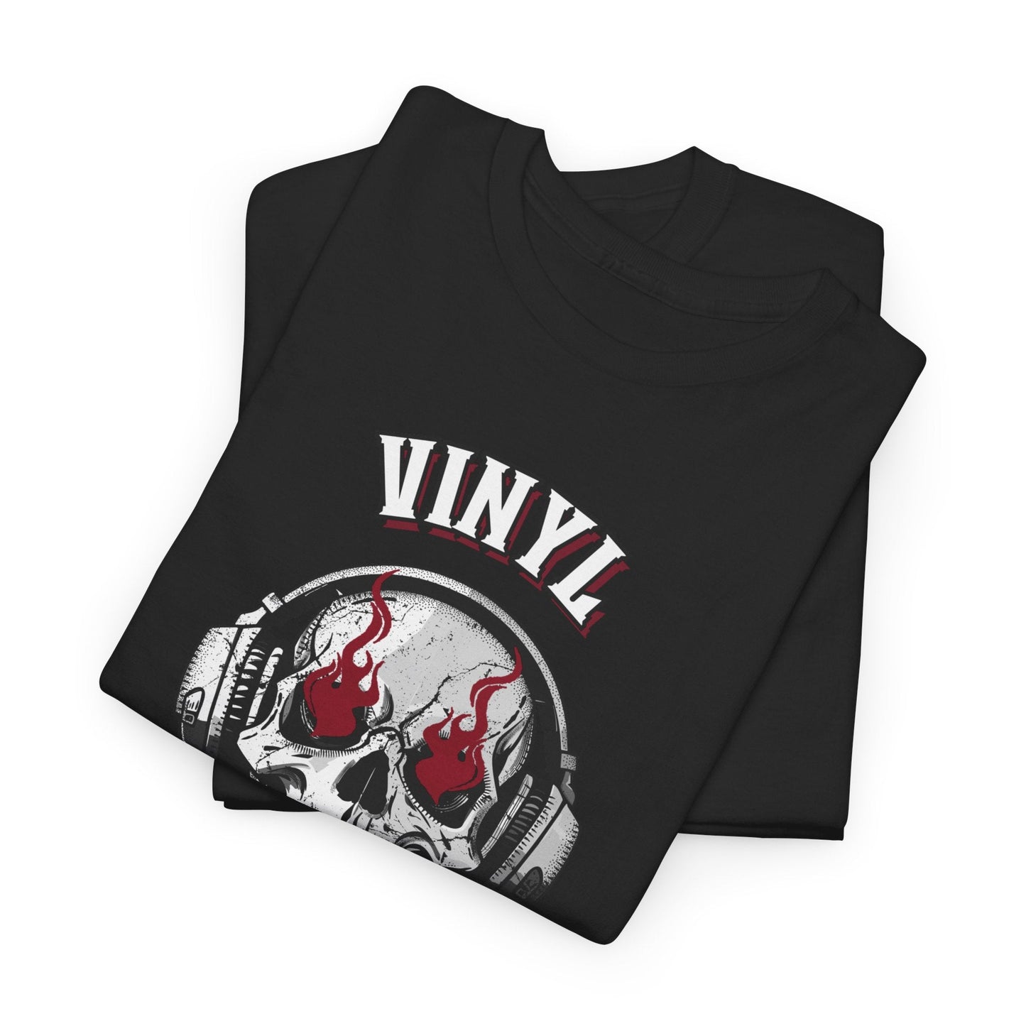 'Vinyl Ain't Dead' Skull Men's T-Shirt