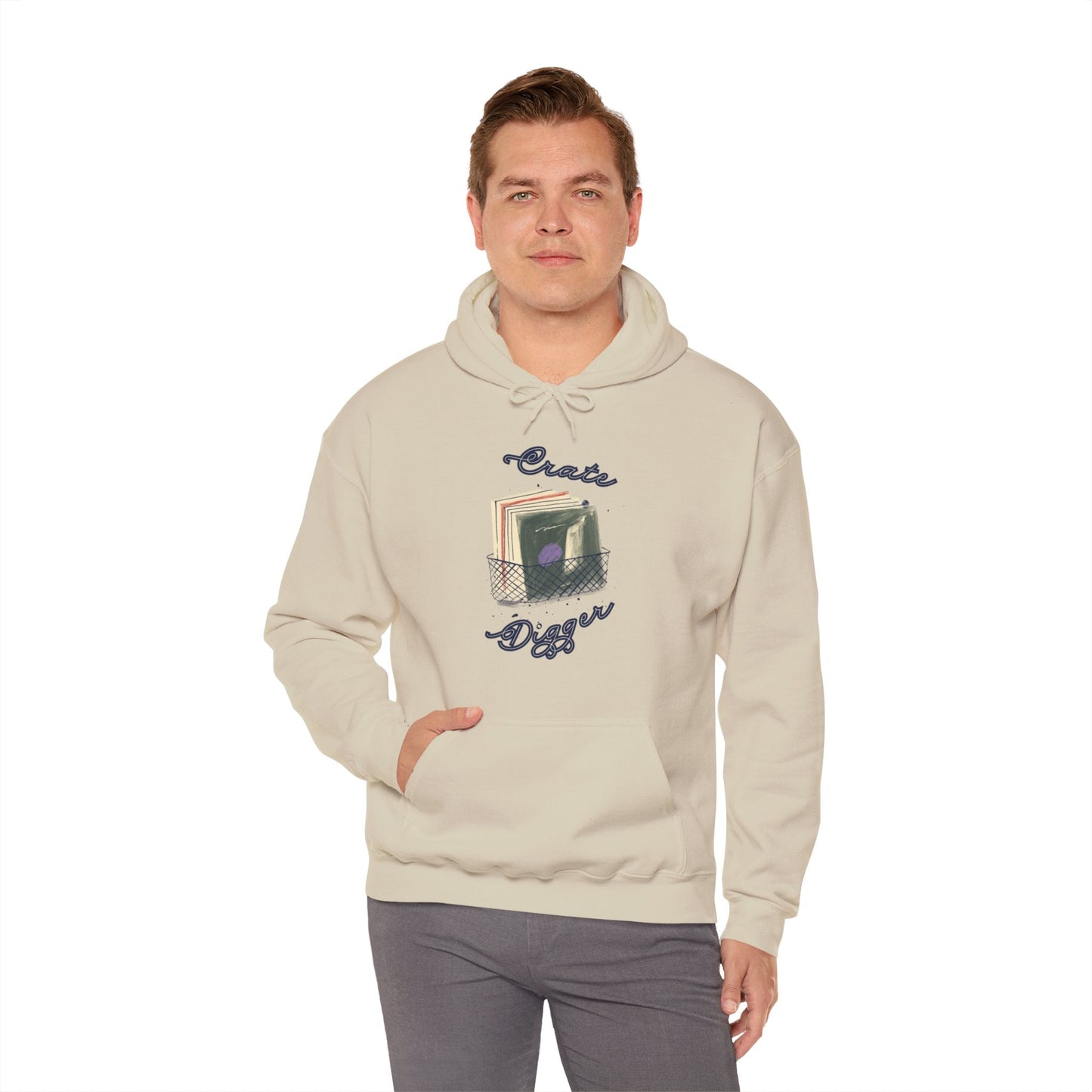 'Crate Digger' Men's Hoodie