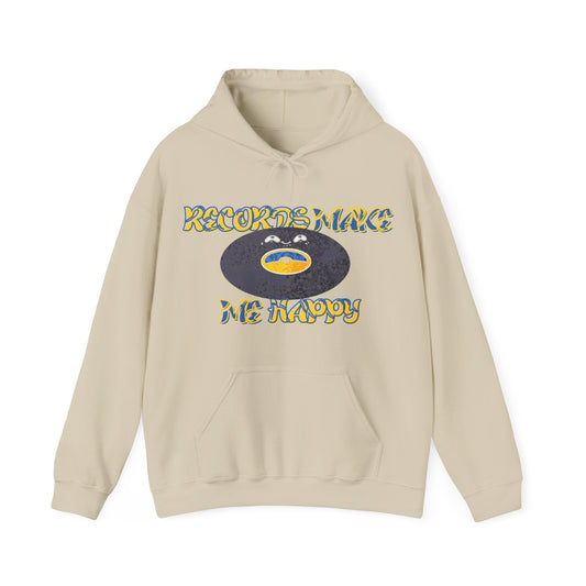 'Records Make Me Happy' Men's Hoodie