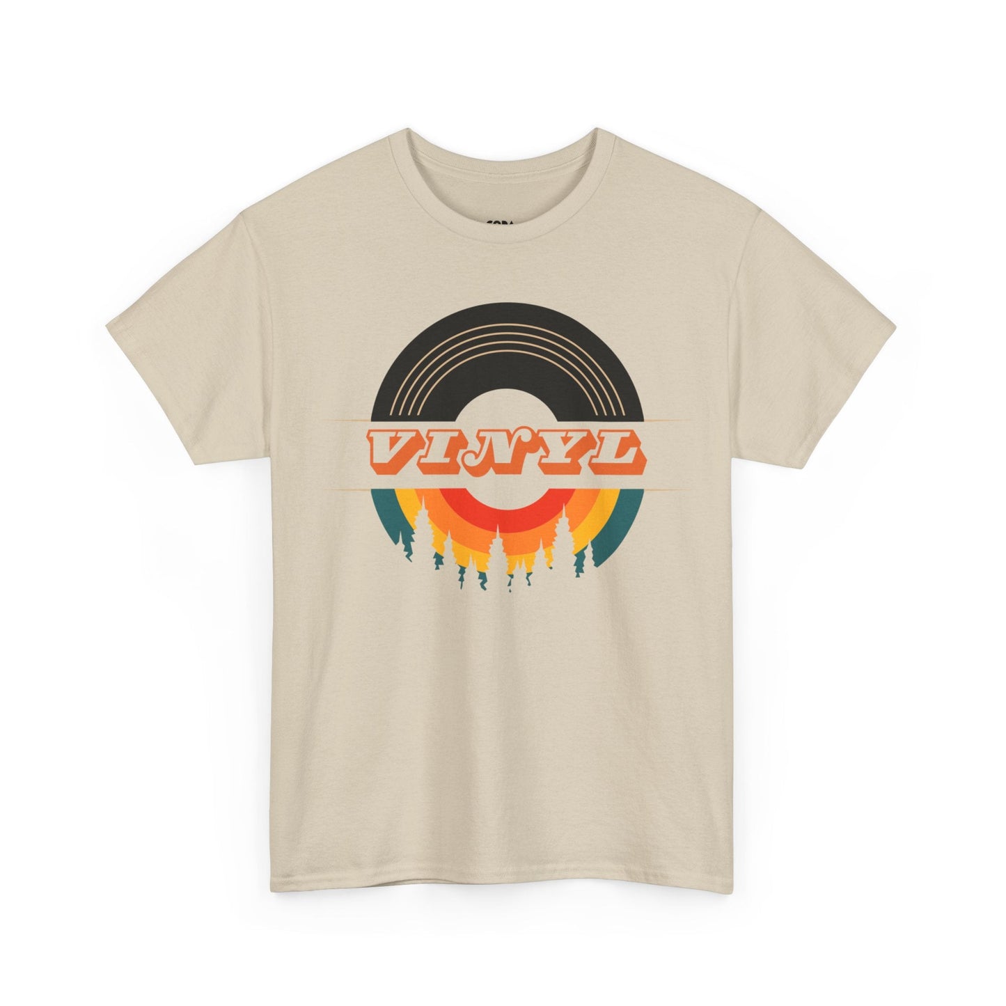 Vinyl Record Logo Men's T-Shirt