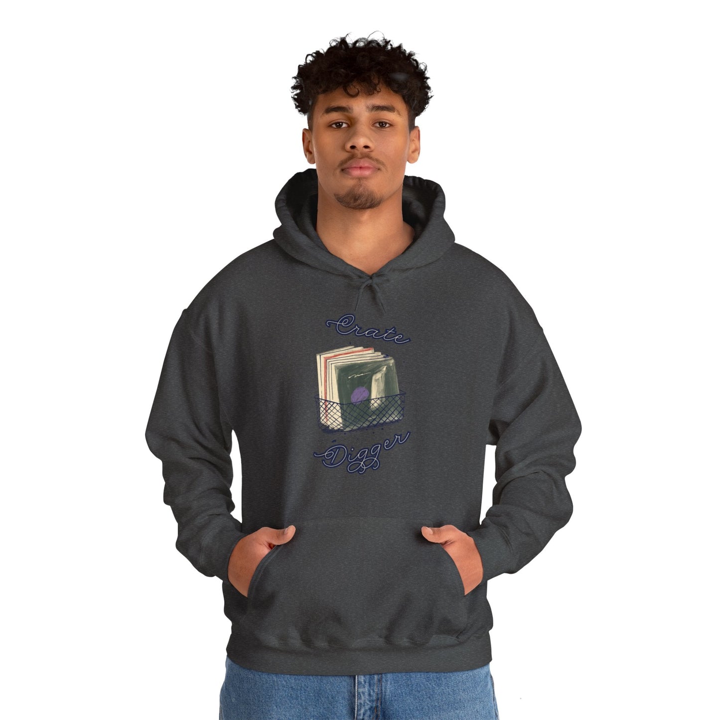 'Crate Digger' Men's Hoodie