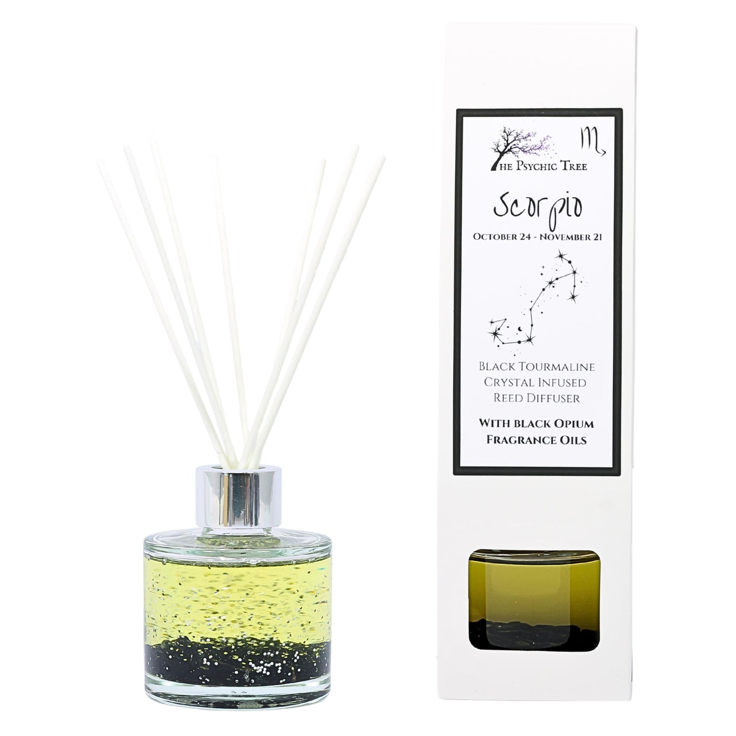Scorpio - Sign Of The Zodiac Crystal Infused Reed Diffuser