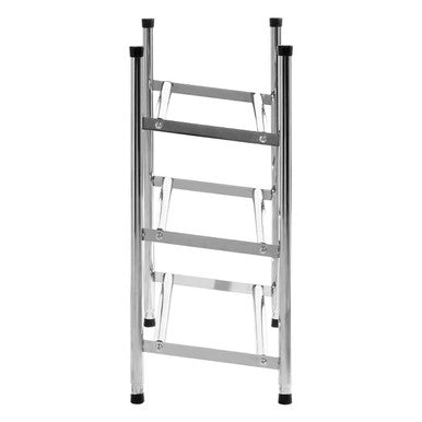 Three Tiers Chrome Shoe Rack