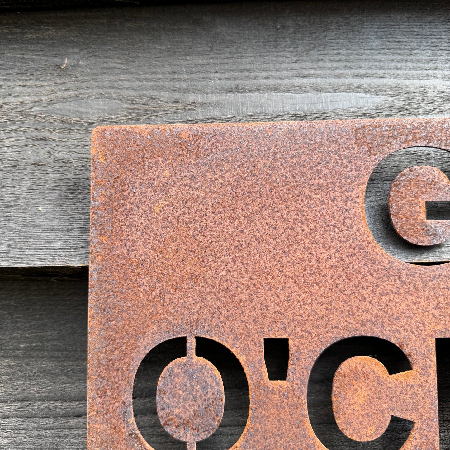 Rustic Metal GIN O’CLOCK Sign (last 2)