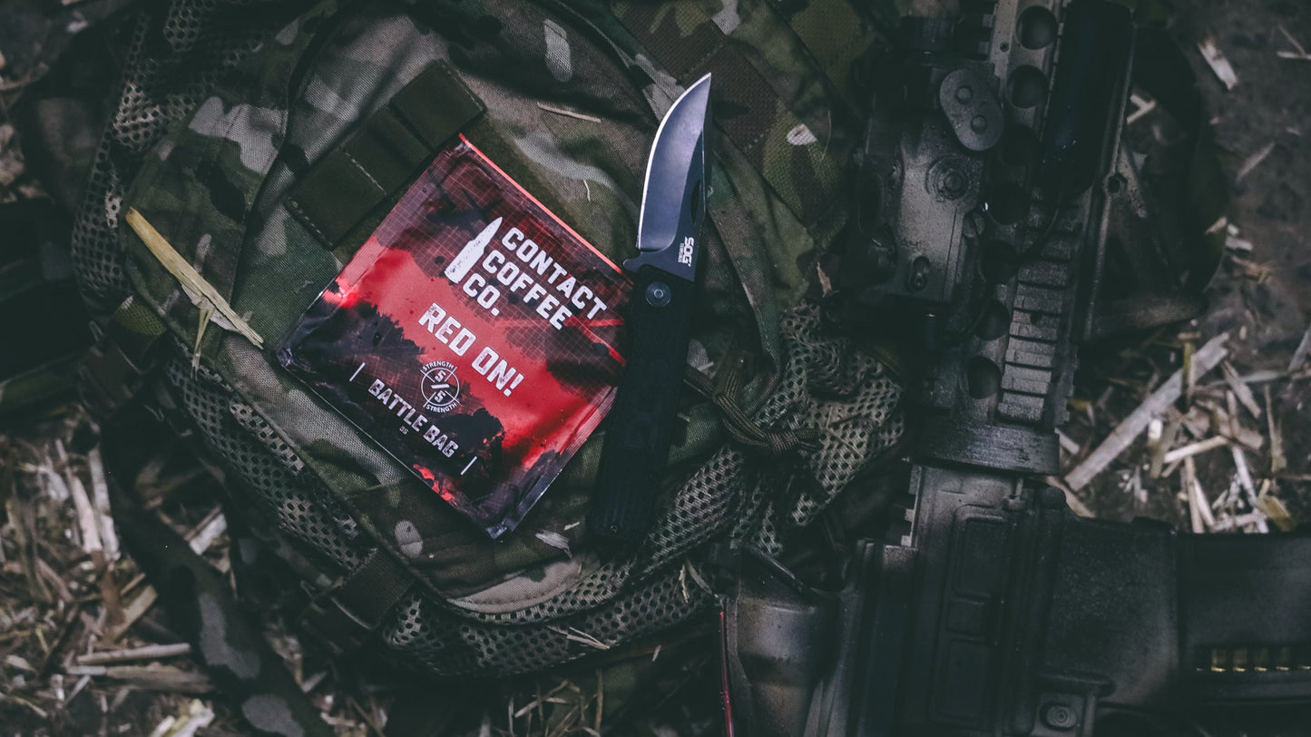 Single Serve Coffee Brew Bags | Red On!