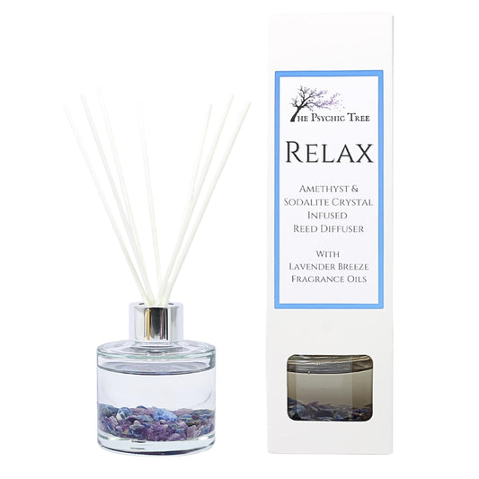 Relax - Crystal Infused Reed Diffuser