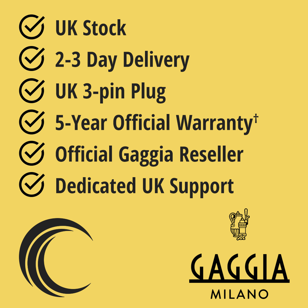 Buy Gaggia Brera Black Bean-to-Cup Coffee Machine Online - Fast Nationwide Delivery