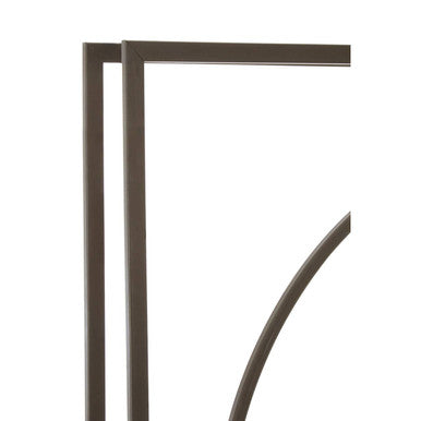 Trinity Rust Finish Wall Clock