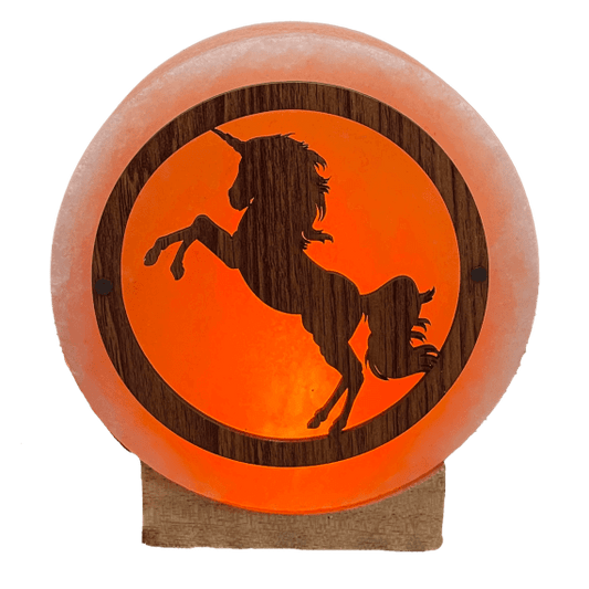 Unicorn LED Salt Lamp