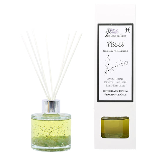 Pisces - Sign Of The Zodiac Crystal Infused Reed Diffuser