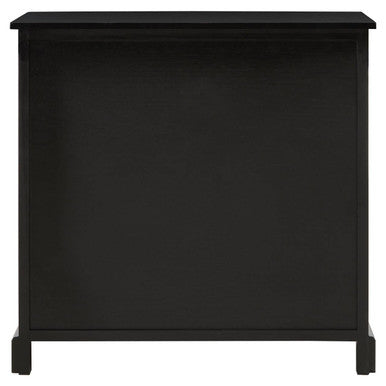 Heritage Black Wooden Sideboard
