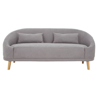Holland Grey Linen Sofa