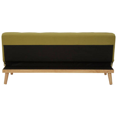Stockholm 3 Seat Green Sofa Bed