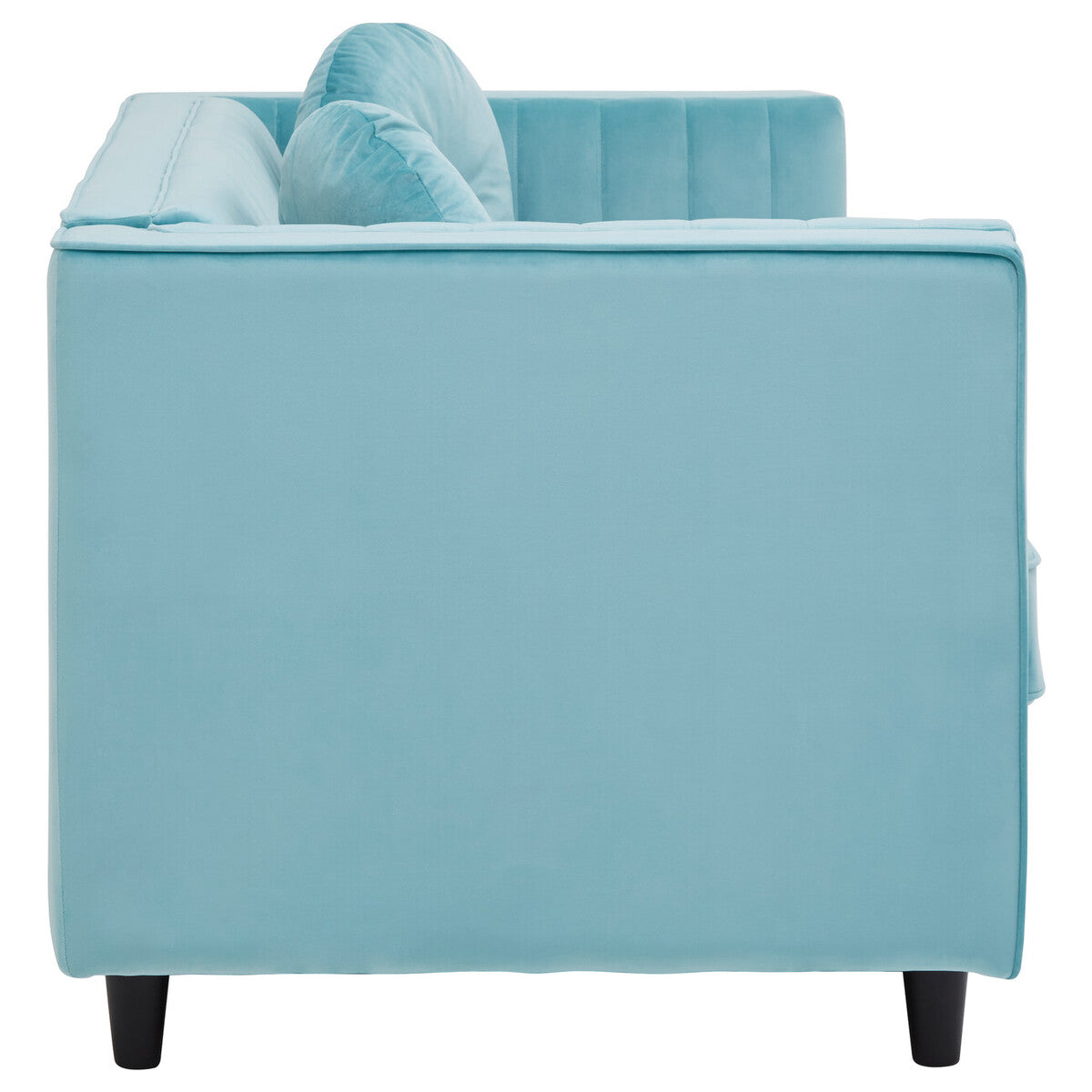 Farah Two Seat Green Velvet Sofa