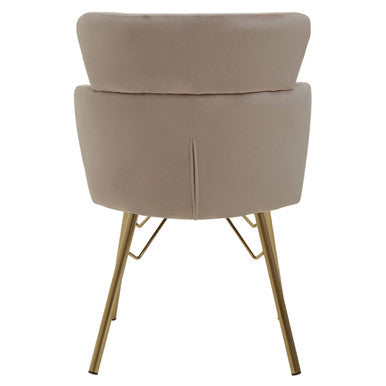 Veneto Mink Velvet Chair