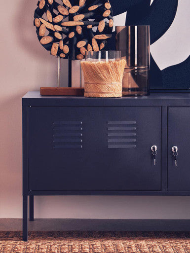 Academy Two Door Grey Locker