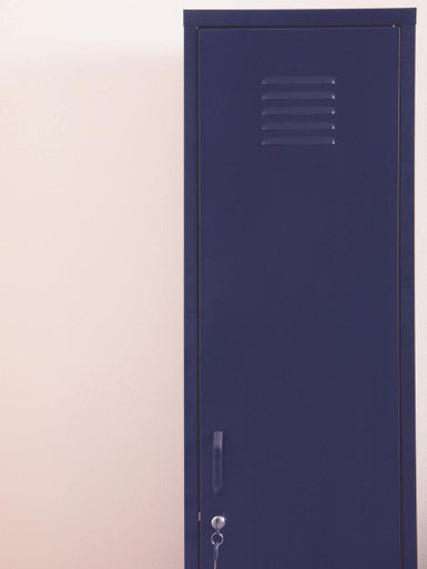 Academy One Door Grey Metal Locker