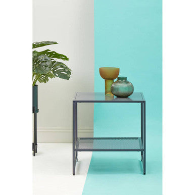 Acero Grey End Table