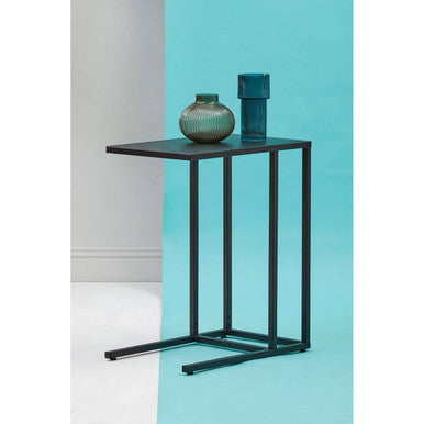 Acero Black Side Table