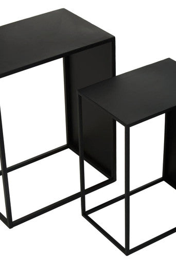 Avento Set Of Three Rectangular Side Tables