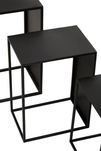 Avento Set Of Three Rectangular Side Tables