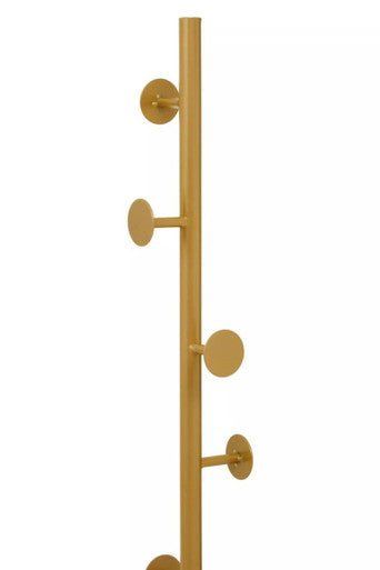 Avento Gold And White Coat Stand