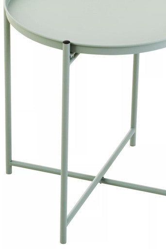 Trosa Green Iron Side Table