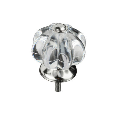 Set Of 4 Victorian Style Clear Acrylic Drawer Knobs
