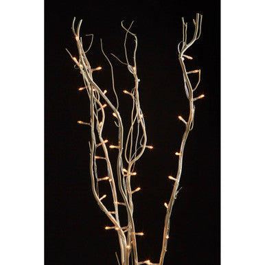 Ventana 80 Interwoven Lights White Twigs
