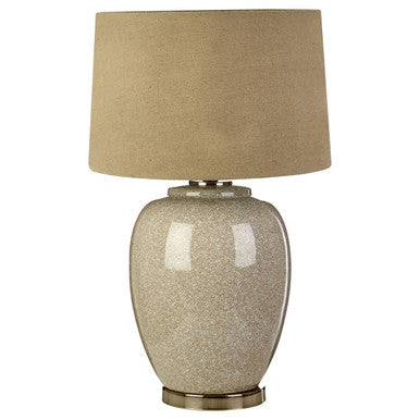 Anora Ceramic Table Lamp With Linen Shade