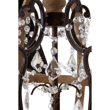 Pia 5 Arm Chandelier