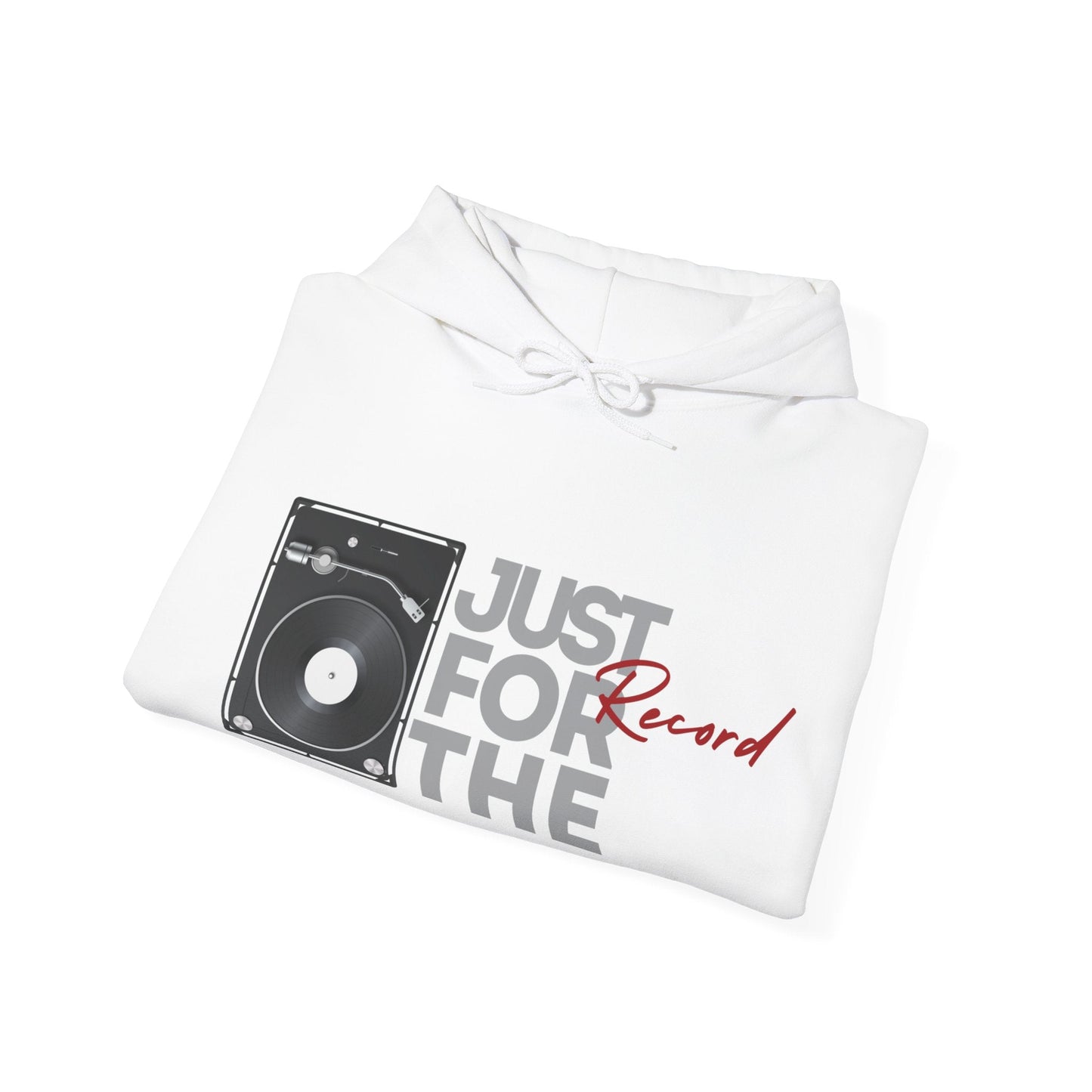 'Just for the Record' Men's Hoodie