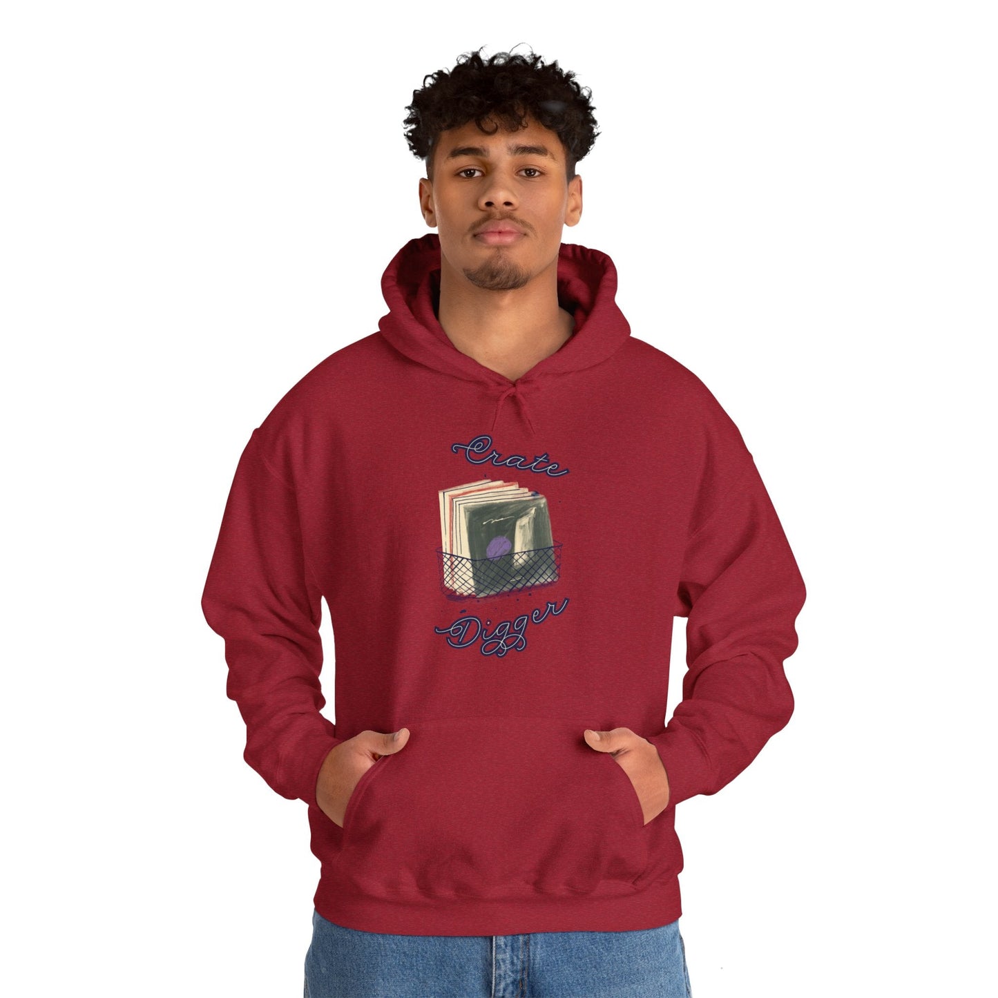 'Crate Digger' Men's Hoodie