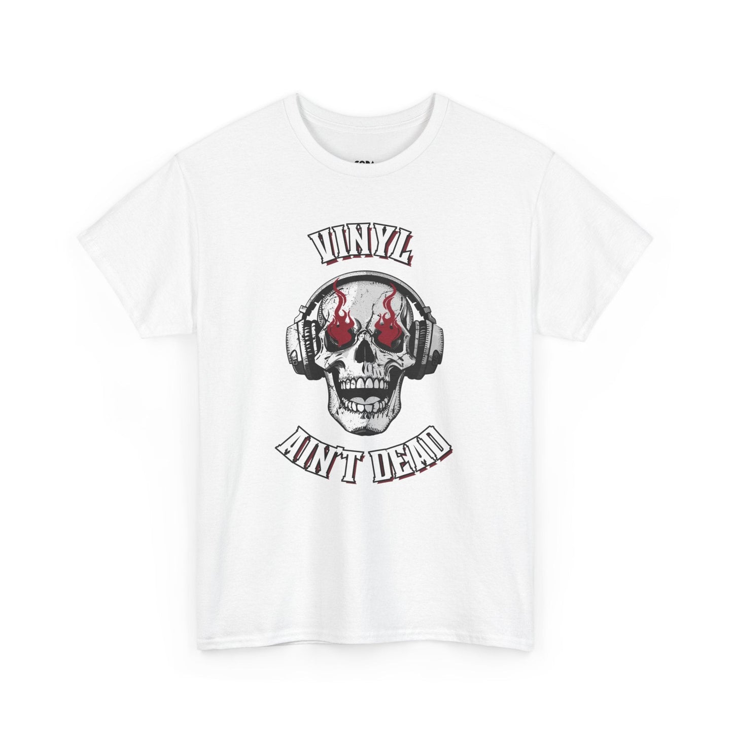 'Vinyl Ain't Dead' Skull Men's T-Shirt