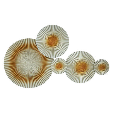 Nason Abstract Discs Wall Sculpture