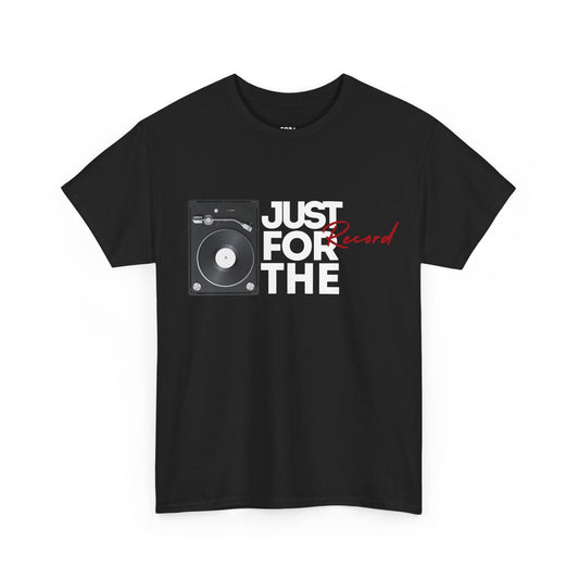 'Just for the Record' Men's Vinyl T-Shirt