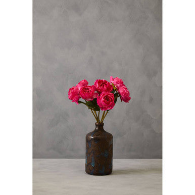 Fiori 65cm Peony Fuchsia Stem