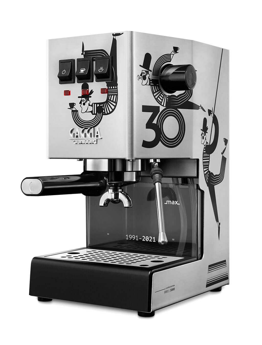 Buy Gaggia Classic Acrobat 30th Anniversary Special Edition Espresso Machine Online - Fast Nationwide Delivery