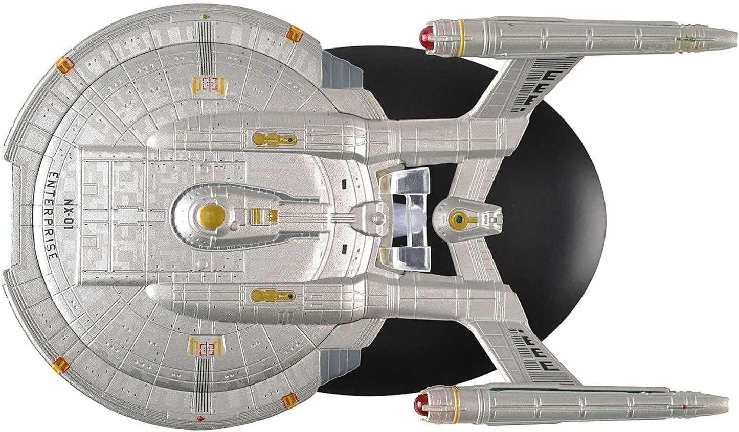 #04 Enterprise NX-01 Diecast Model Ship (Eaglemoss / Star Trek)