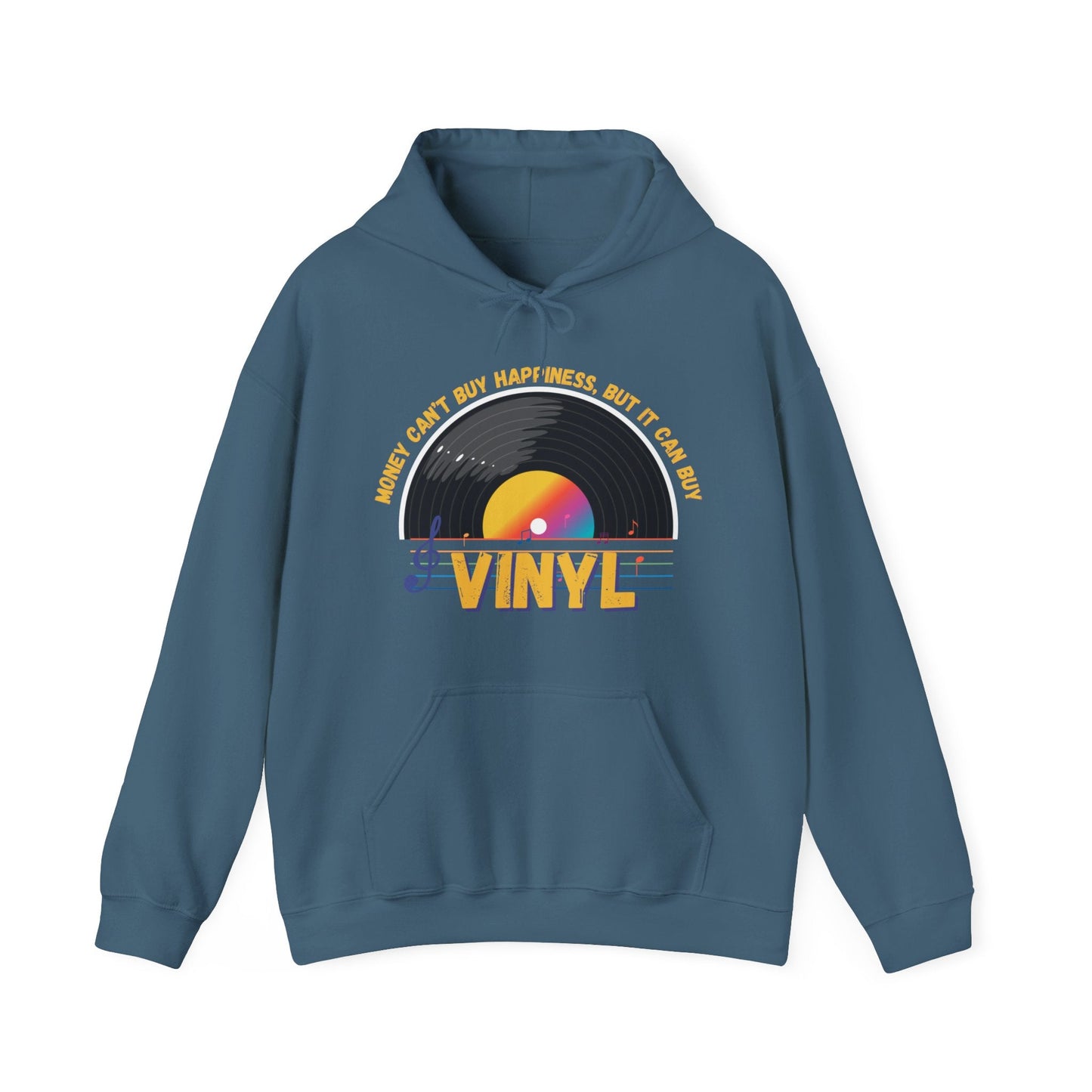 'Money Can't Buy Happiness, But It Can Buy Vinyl' Men's Hoodie