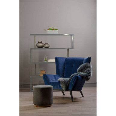 Bosie Sheepskin Gunmetal Rug