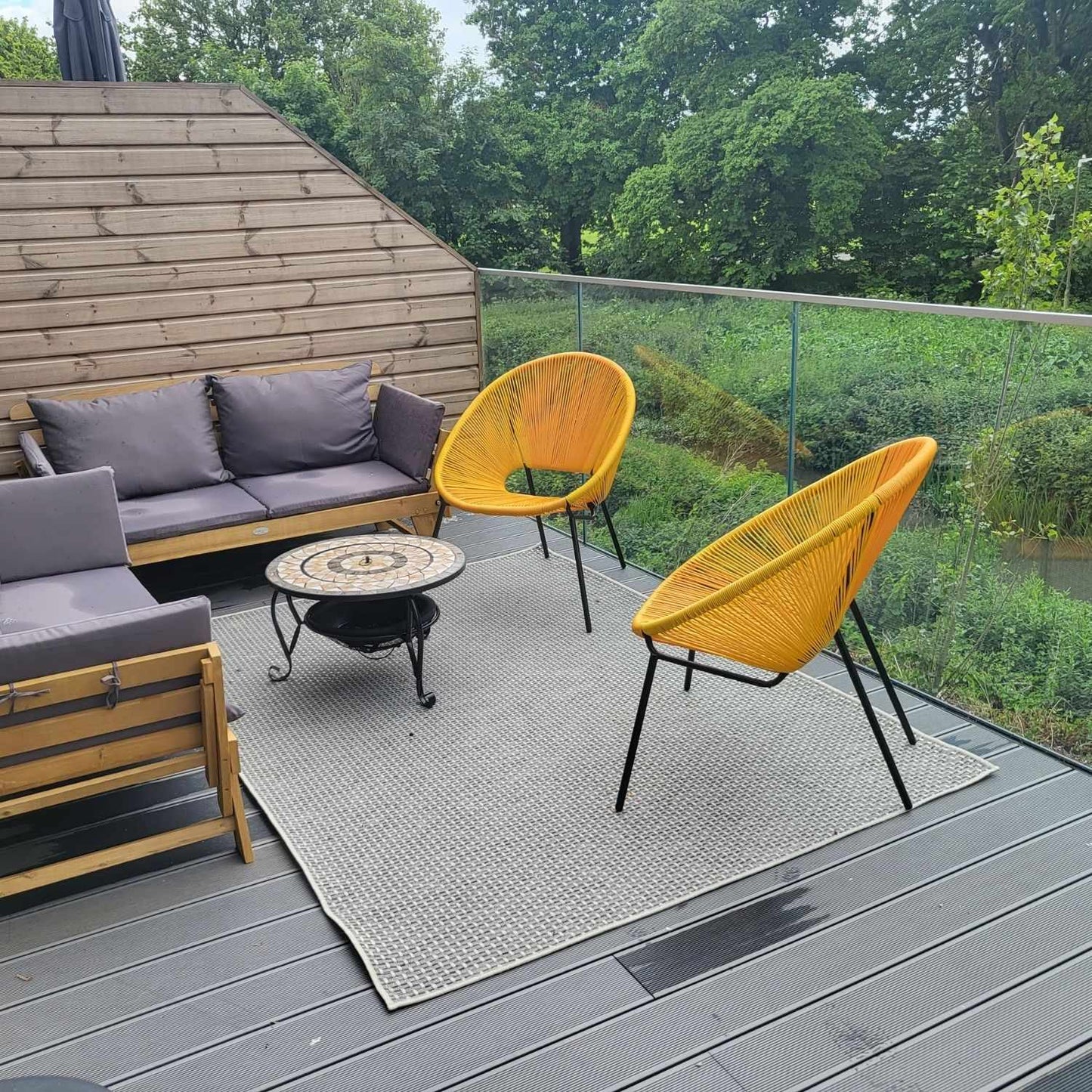 Magic Outdoor Rug Cream | 3610