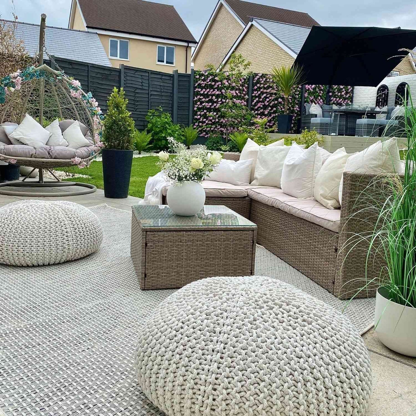 Magic Outdoor Rug Cream | 3610