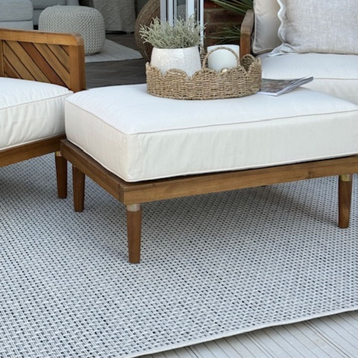 Magic Outdoor Rug Cream | 3610