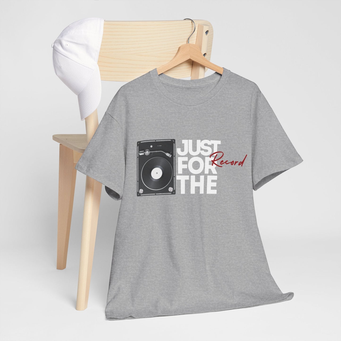 'Just for the Record' Men's Vinyl T-Shirt