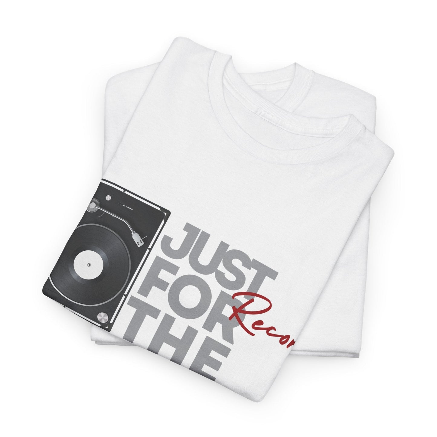 'Just for the Record' Men's Vinyl T-Shirt